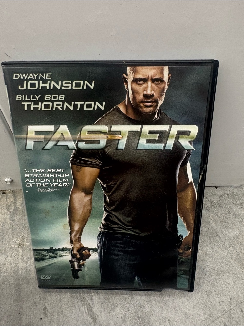 "Faster" with Dwayne Rock Johnson DVD
